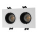 Встраиваемый светильник Denkirs Rodvig DK3072-WH+BK