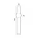 Торшер Divinare BRONCO 1710/06 PN-30