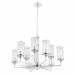 Подвесная люстра Crystal Lux Gloria SP9 Chrome