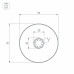 Встраиваемый профиль SL-ROUND-D70-360deg-2000 ANOD 037770