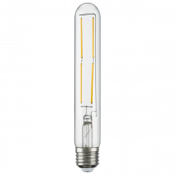 Лампа светодиодная филаментная Lightstar LED Filament E27 6W 4000K трубчатая прозрачная 933904