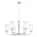 Подвесная люстра Crystal Lux Gloria SP6 Chrome