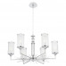 Подвесная люстра Crystal Lux Gloria SP6 Chrome