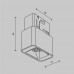 Трековый светодиодный светильник Maytoni Technical Exility Points S TR100-2-2W3K-S-B