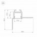 Встраиваемый профиль Arlight ARH-Ceil-S16-Fantom-Edge-2000 Anod 034979