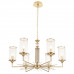 Подвесная люстра Crystal Lux Gloria SP6 Brass