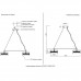 Подвесная люстра Crystal Lux MYSELF SP60W LED