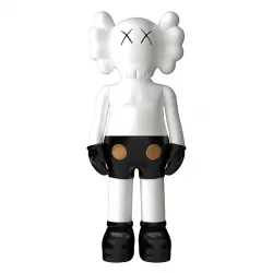 Дизайнерская статуэтка копилка KAWS Companion белый с чёрным