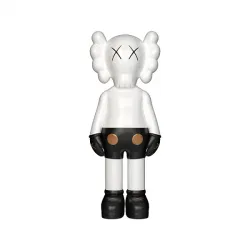 Дизайнерская статуэтка KAWS Mini белый с чёрным
