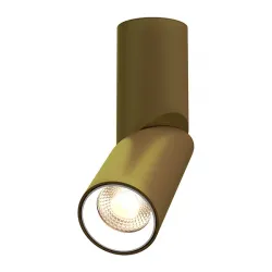 Накладной поворотный светильник под сменную лампу Ledron MJ1402 Gold-White