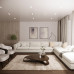 Потолочный встраиваемый гипсовый светильник Stellanova QUASAR 55 DUO FLAT