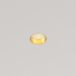 Stellanova QUASAR 55 FLAT BRASS потолочный встраиваемый гипсовый светильник